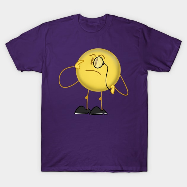 Thoughtful Emoji T-Shirt by Willy0612